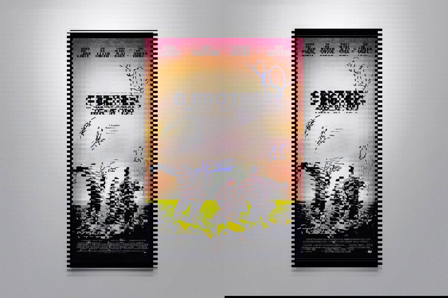 O Brother, Where Art Thou? - Signed Poster with COA