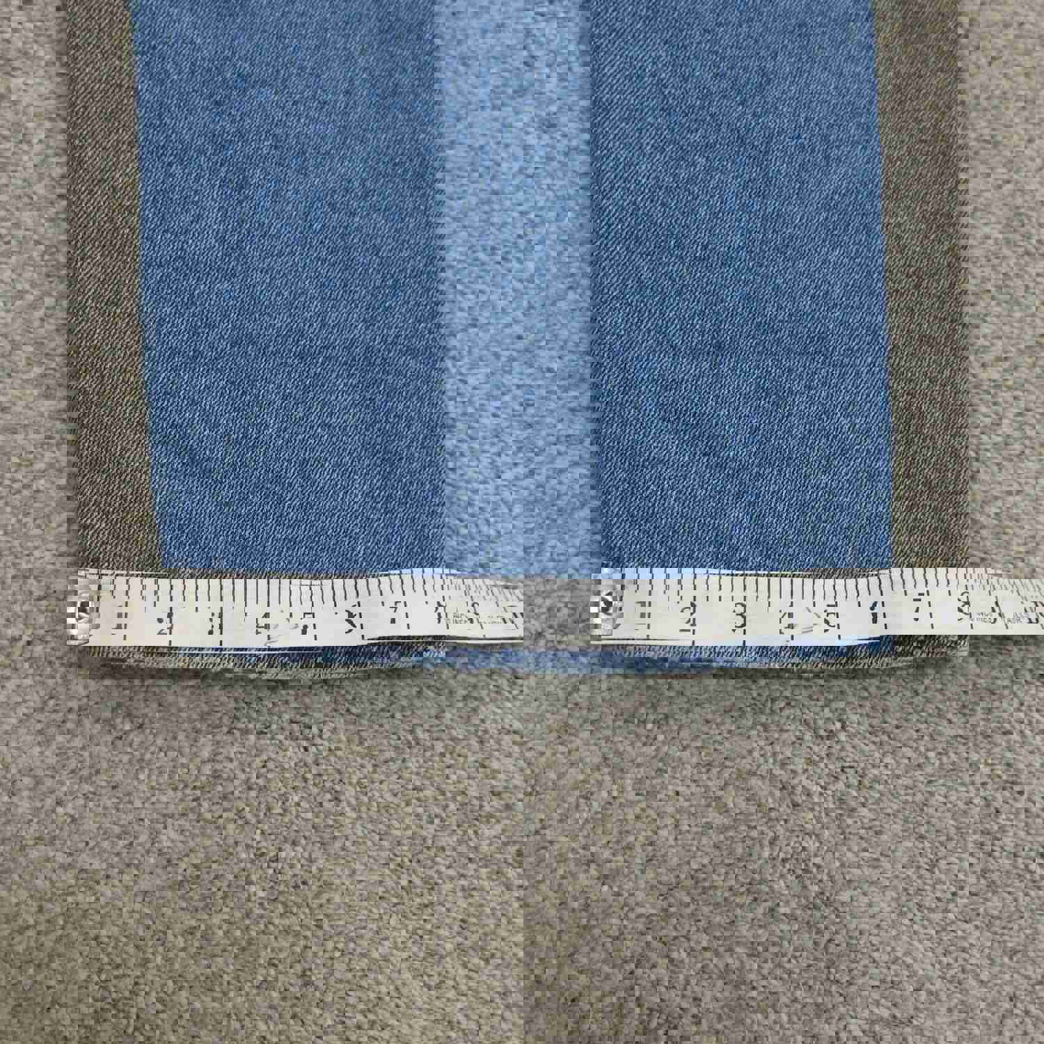 Levis Men's Blue Denim Stretch Straight Leg Jeans 34X29