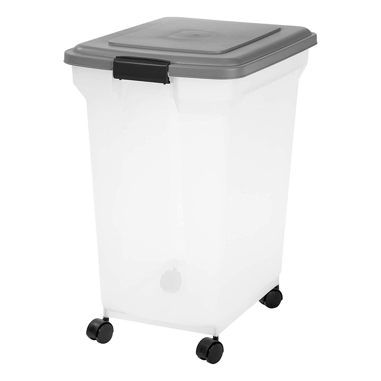 Inspired Essentials 55 Qt Plastic Airtight Pet Food Storage Bin