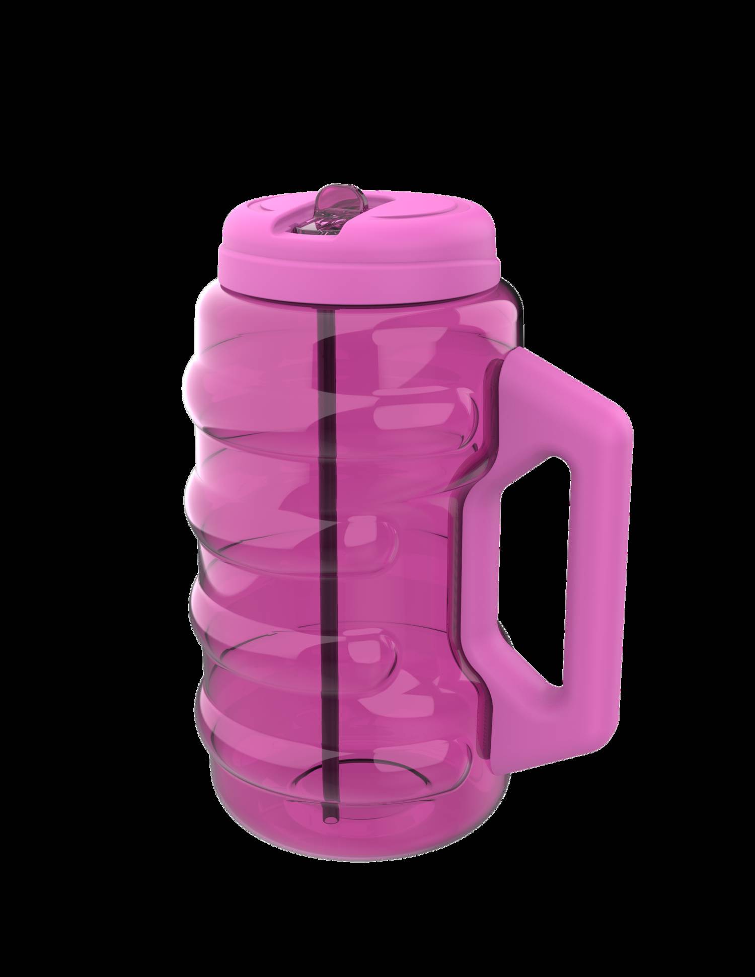 Cool Gear 4-Pack BEAST 100 oz Jug with Handle | Large Capacity Water Bottle for Athletes, Fitness, Gym & Outdoor Sports