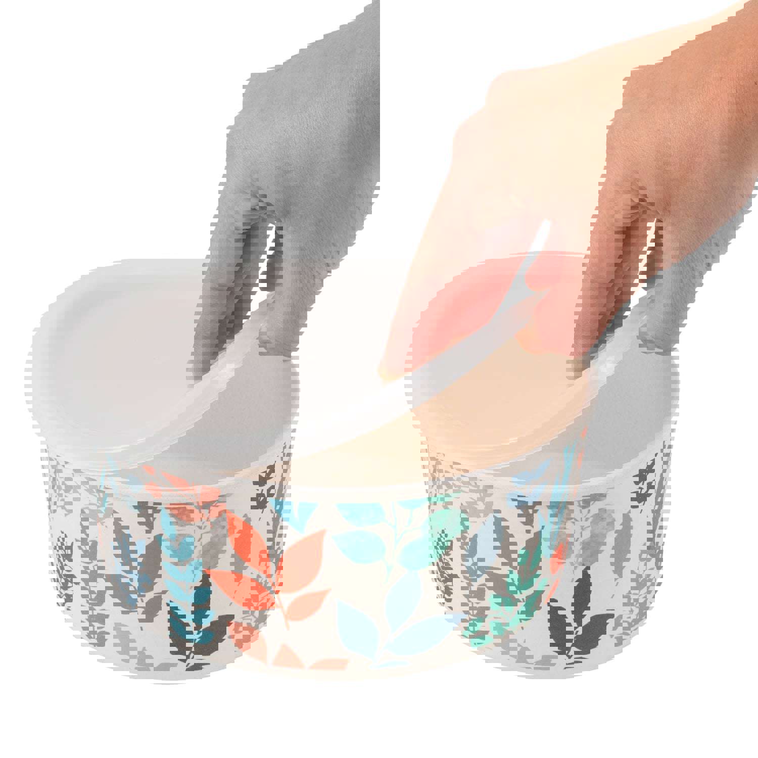 COOL GEAR 4-Pack Bamboo Reusable Containers | BPA-Free & Eco-Friendly Food Storage