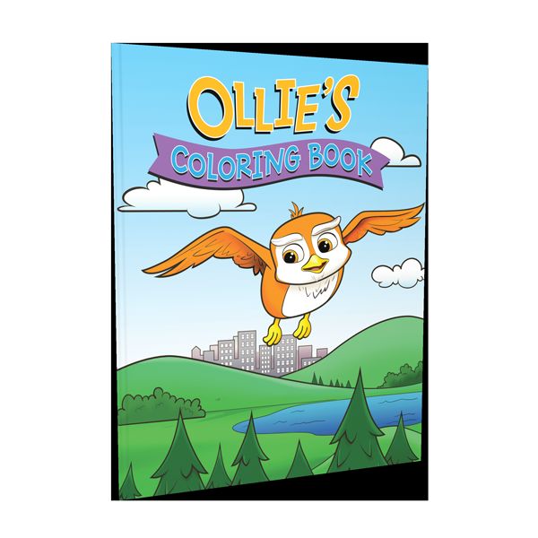 Ollies Coloring Book - Preschooler Devotional & Fun Activity (Bulk Discount Available)