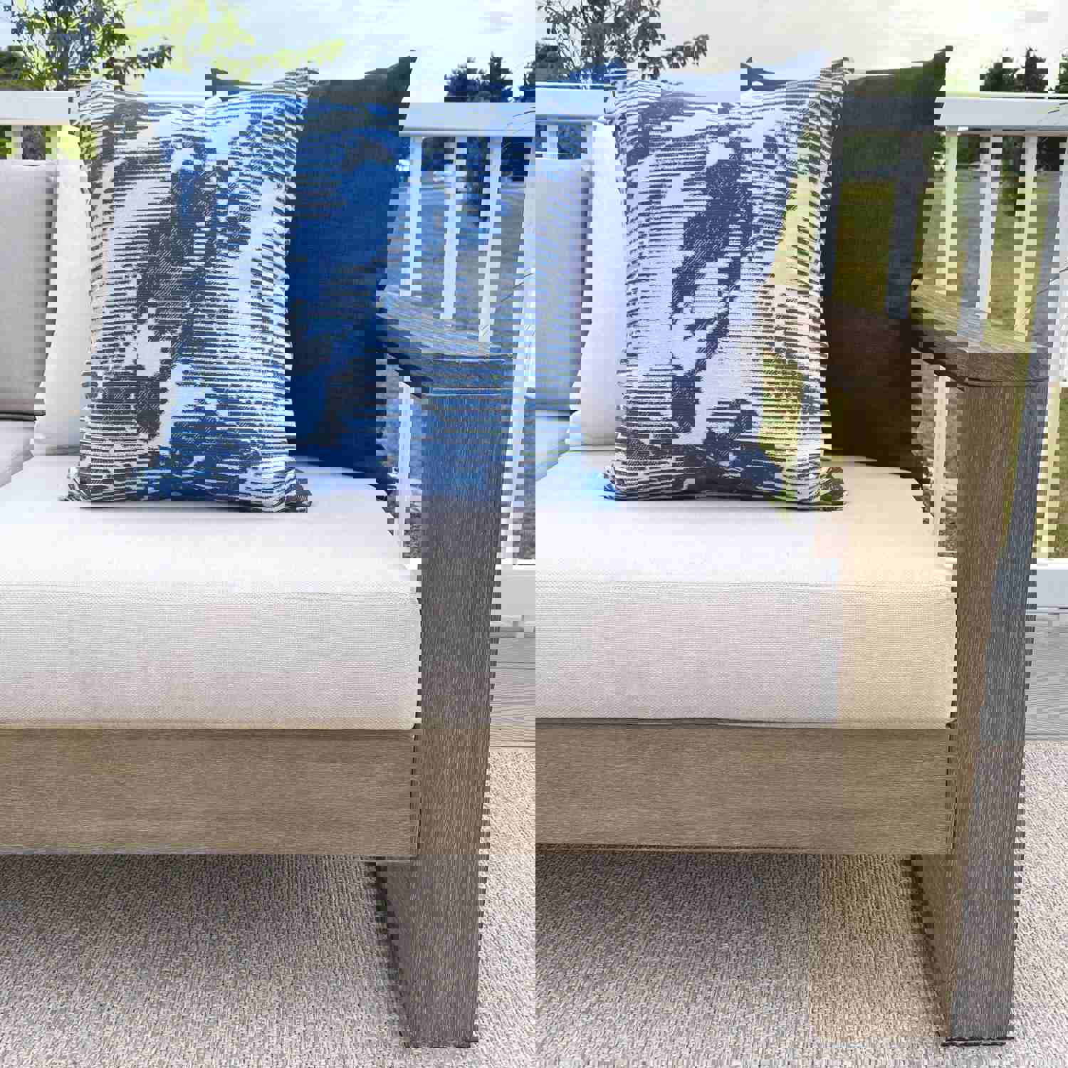 Bird Outdoor Pillow Cover - Tropical Design by Hackner Home