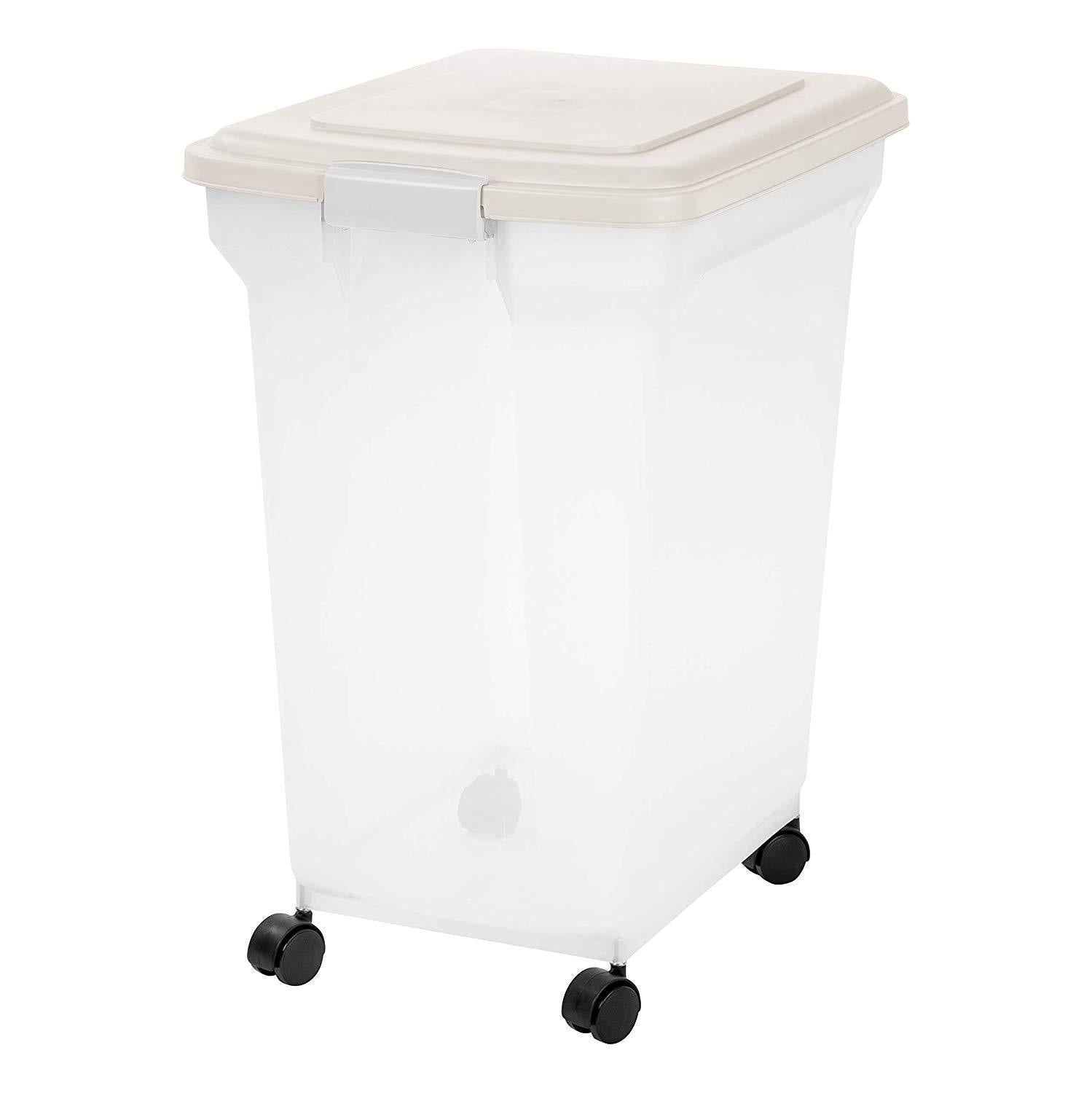 Inspired Essentials 55 Qt Plastic Airtight Pet Food Storage Bin