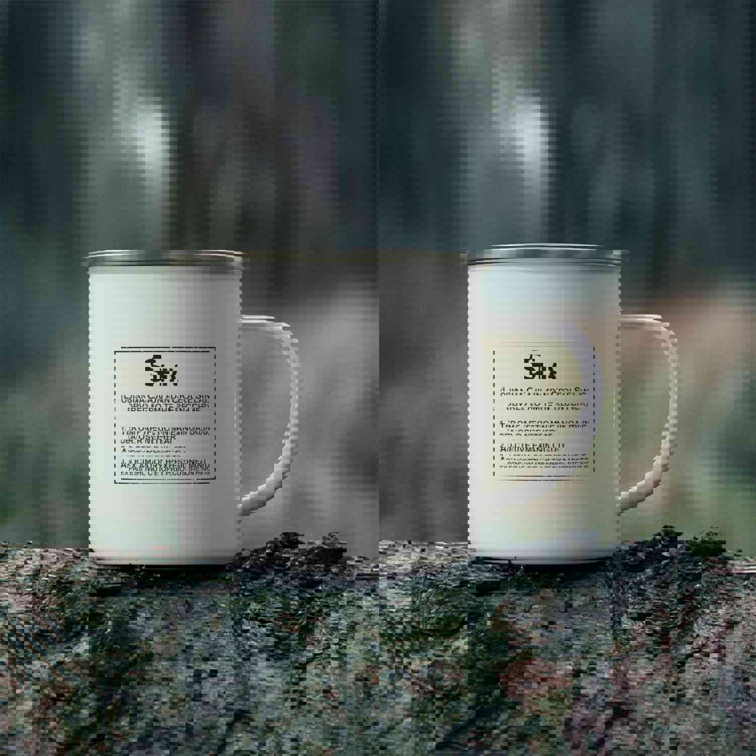 Hilarious Sarcasm Travel Enthusiast Enamel Camping Mug