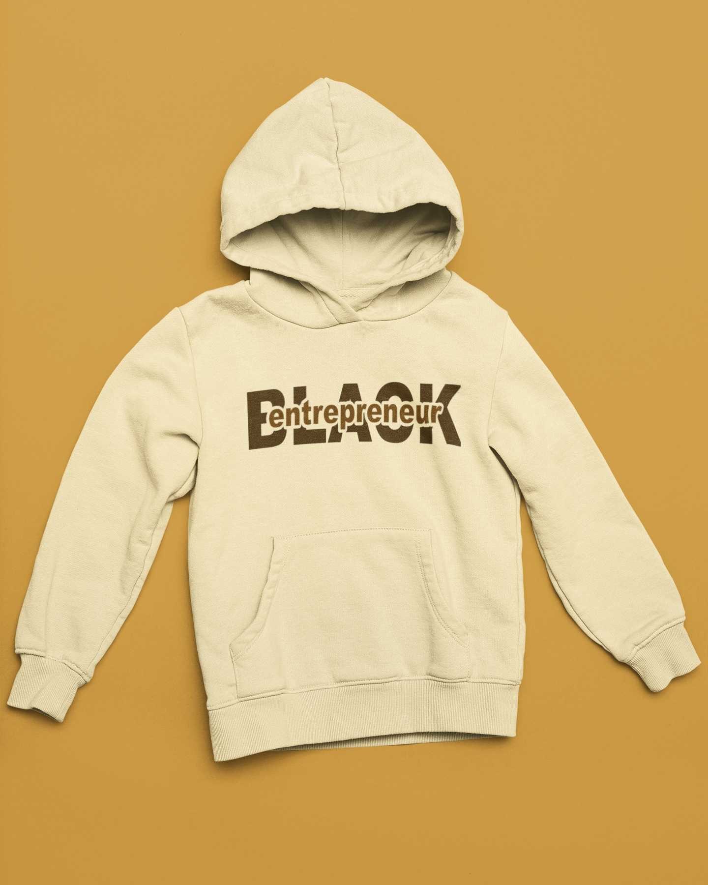 Black Entrepreneur Hoodie - Stylish and Comfortable