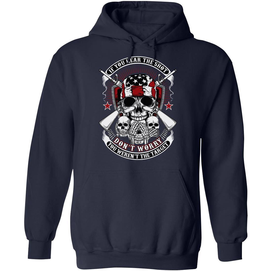 If You Hear The Shot... Mens Hoodie