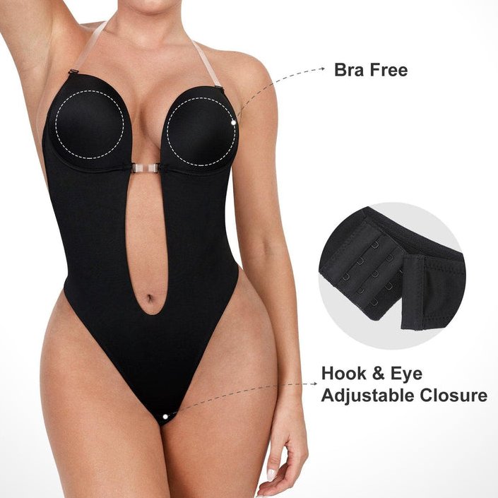 LauraCollection® Invisible Plunge Backless Bodysuit - Buy 1 Get 1 Free