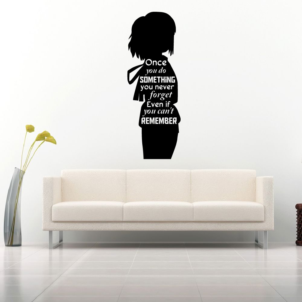 Various Quotes Vinyl Wall Art Sticker Decal - Only Love Can Remove A Seal Zeniba Spirited Away Quotes