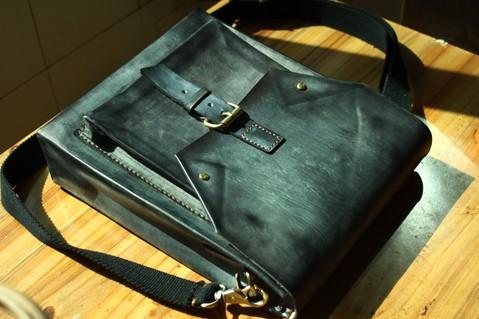Cool Handmade Leather Men's Backpack - Travel & Laptop Messenger Bag