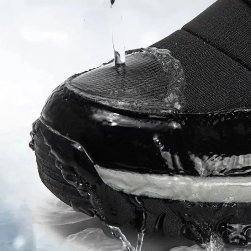 Women's Winter Snow Boots - Waterproof High Top Fur Lined Ankle Boots