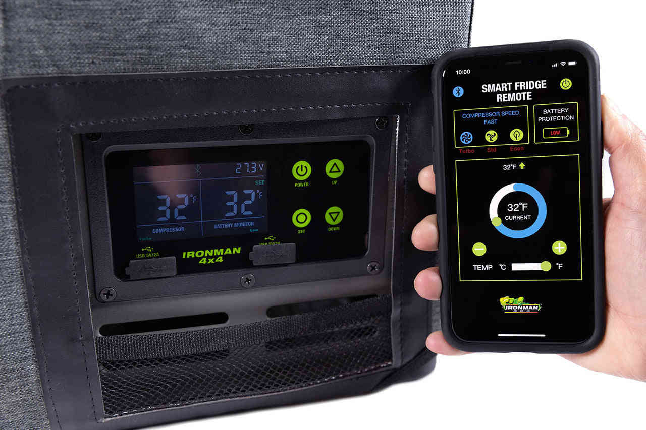 Ironman 4x4 M-Series Icecube Dual Zone Portable Fridge Freezer - 65L