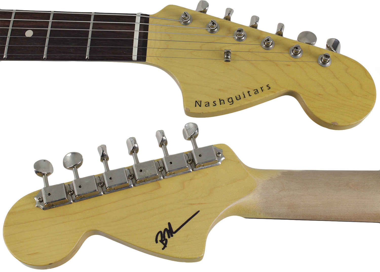 Nash T-72DLX Guitar - Sonic Blue, Rosewood, Medium Aging