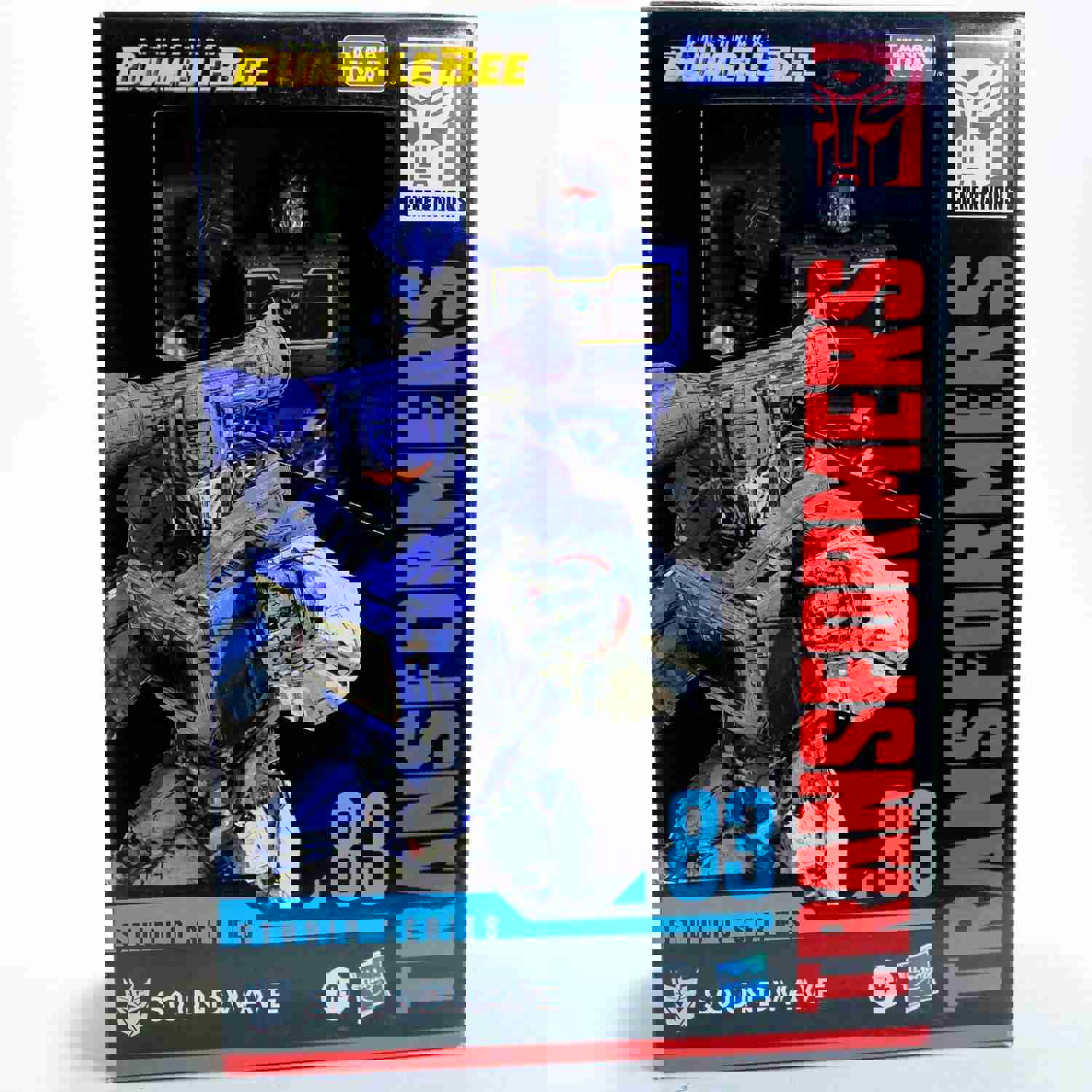 Transformers Studio Series Soundwave - #83 Bumblebee Movie Voyager Class Action Figure