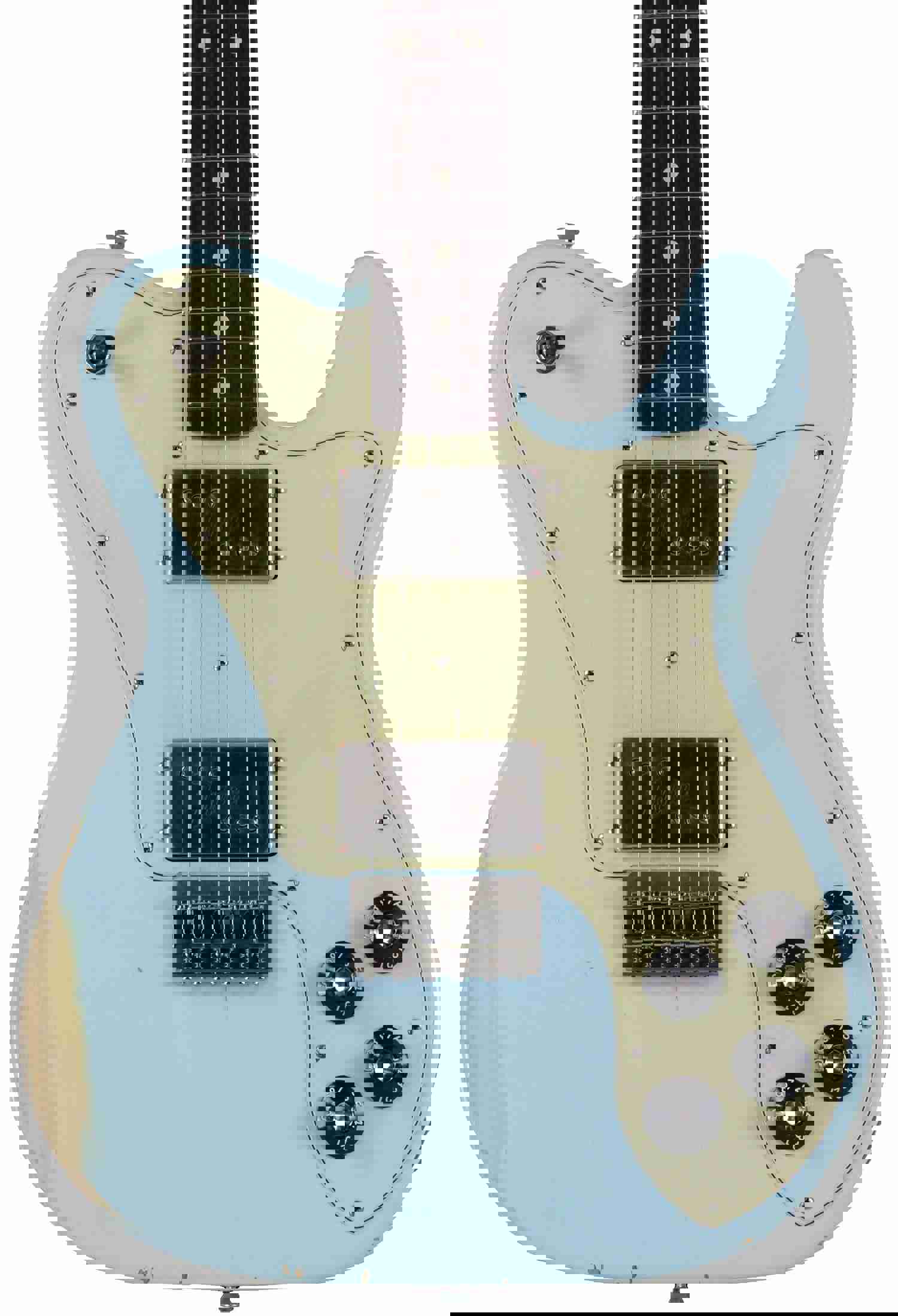 Nash T-72DLX Guitar - Sonic Blue, Rosewood, Medium Aging