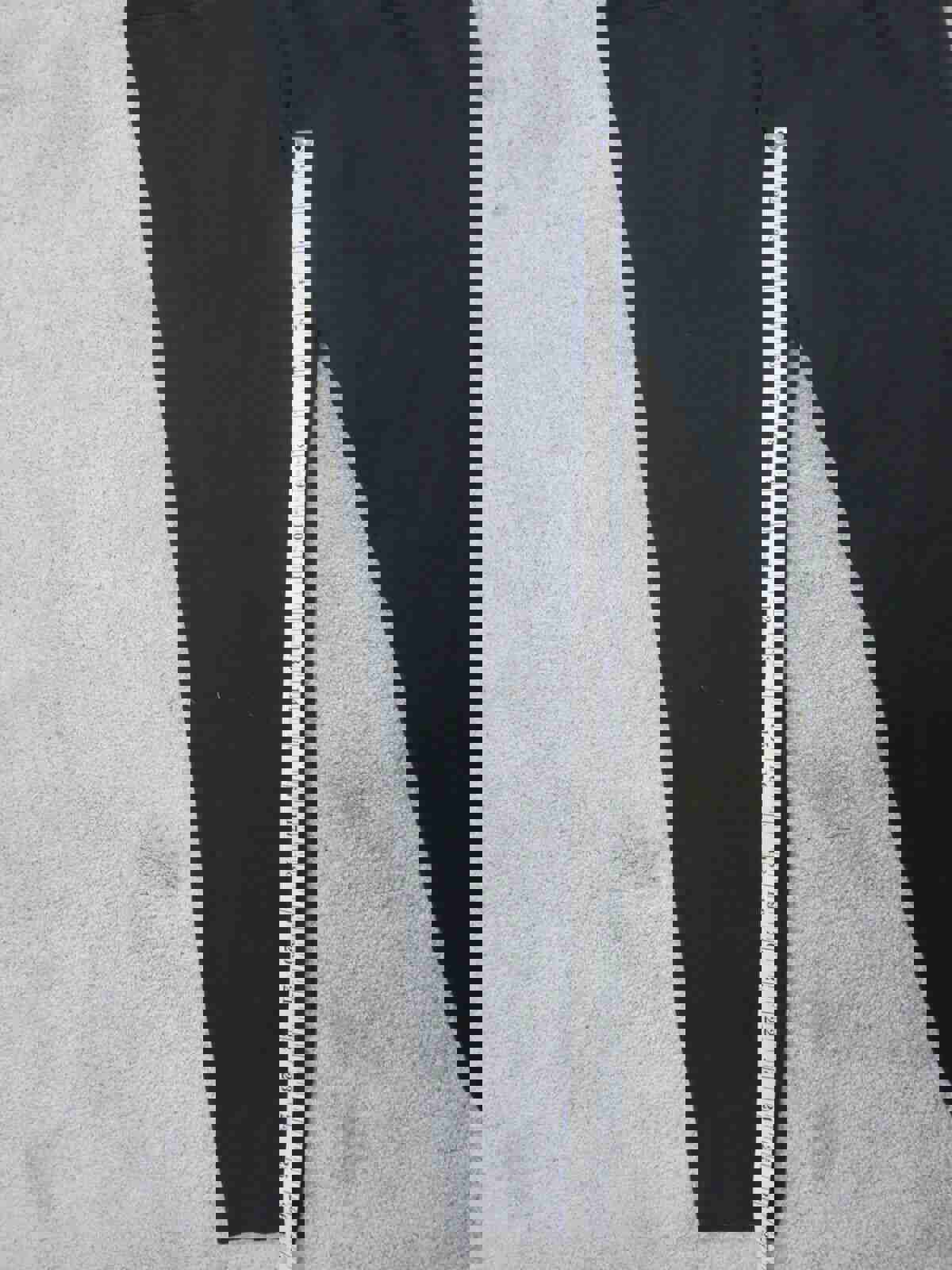 Nike Women's Large Black Yoga Leggings with Swoosh Logo