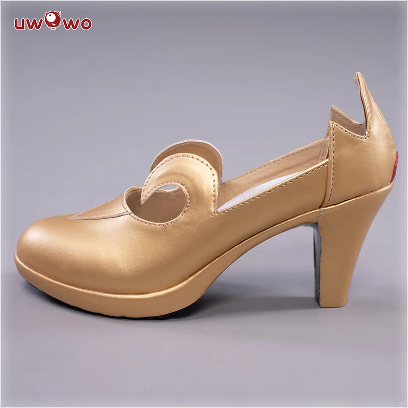 UWOWO Game Genshin Impact Mona Cosplay Shoes - Astral Reflection Boots