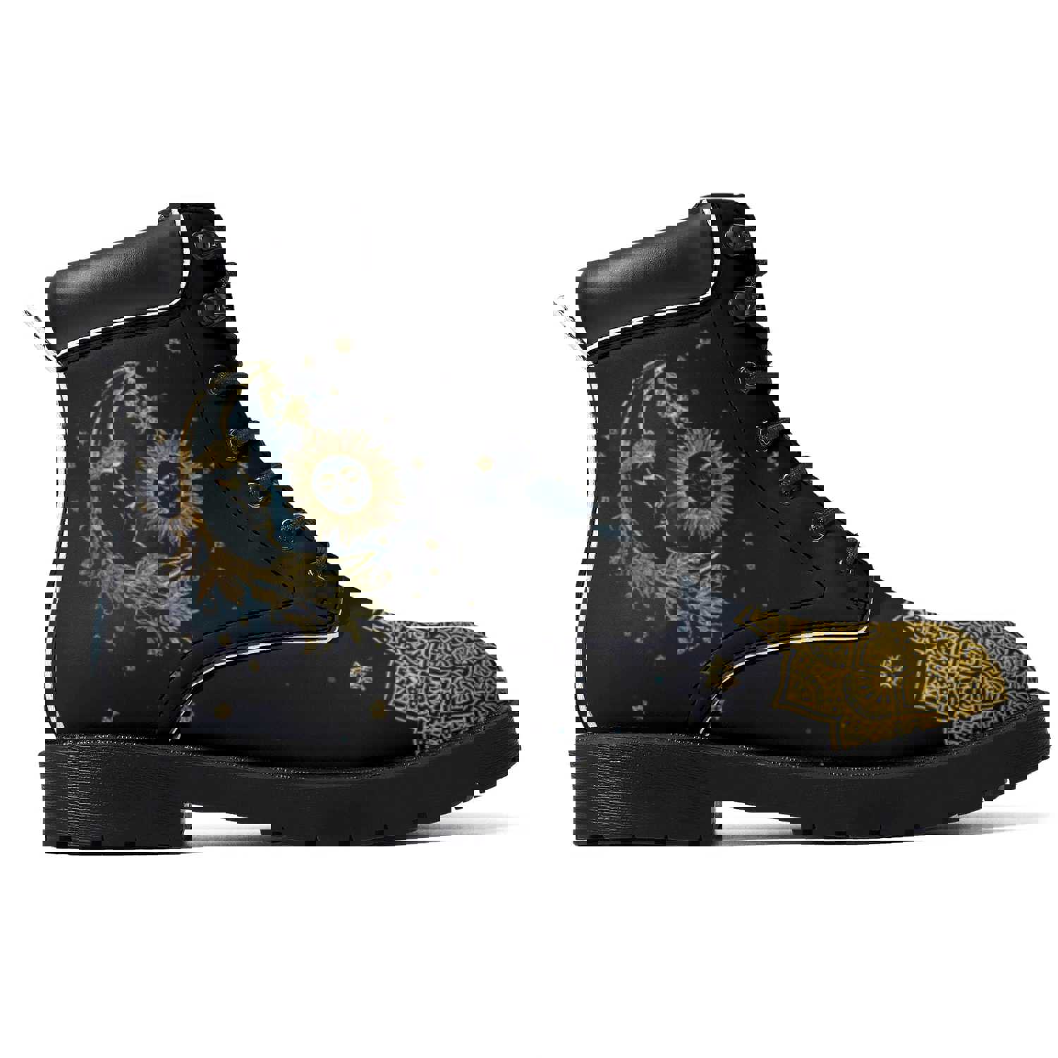 Men's All Season Vegan Leather Boots - Waterproof & Comfortable