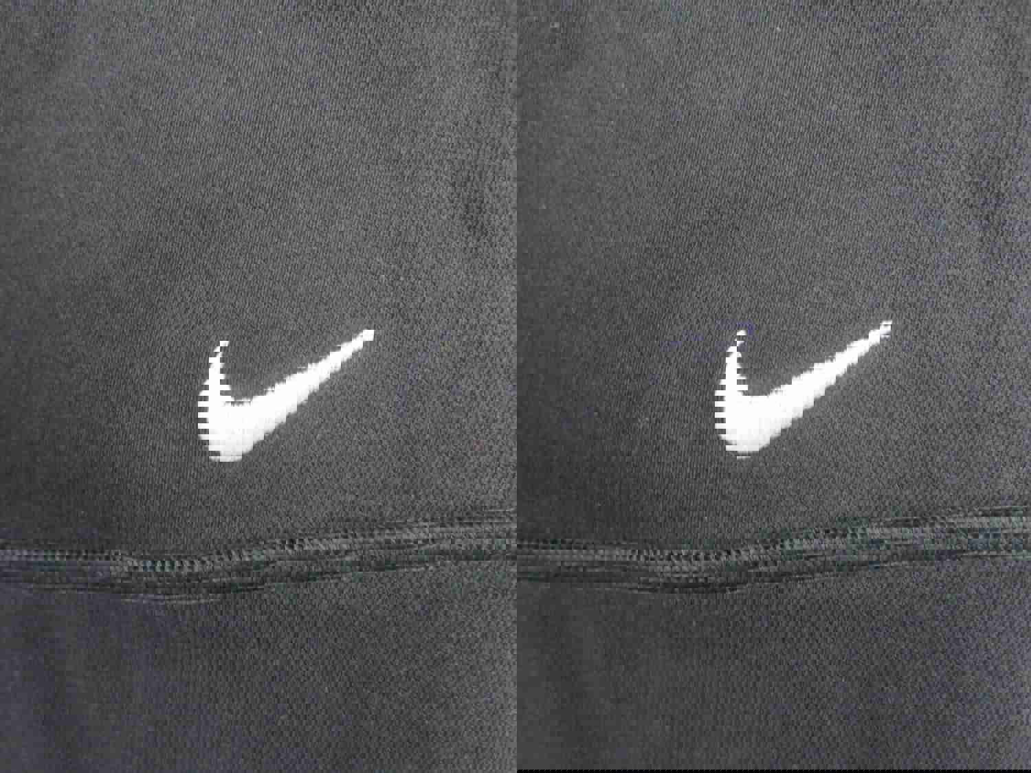 Nike Women's Large Black Yoga Leggings with Swoosh Logo