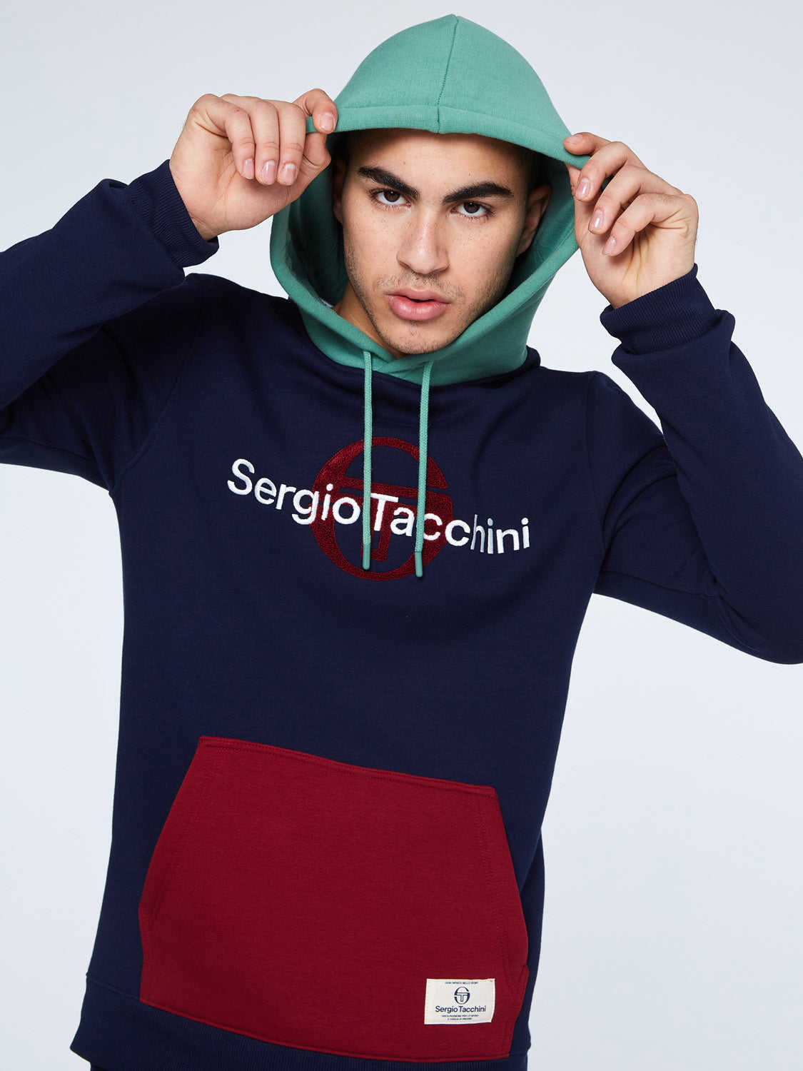 Sergio Tacchini Marino Hoodie - Maritime Blue