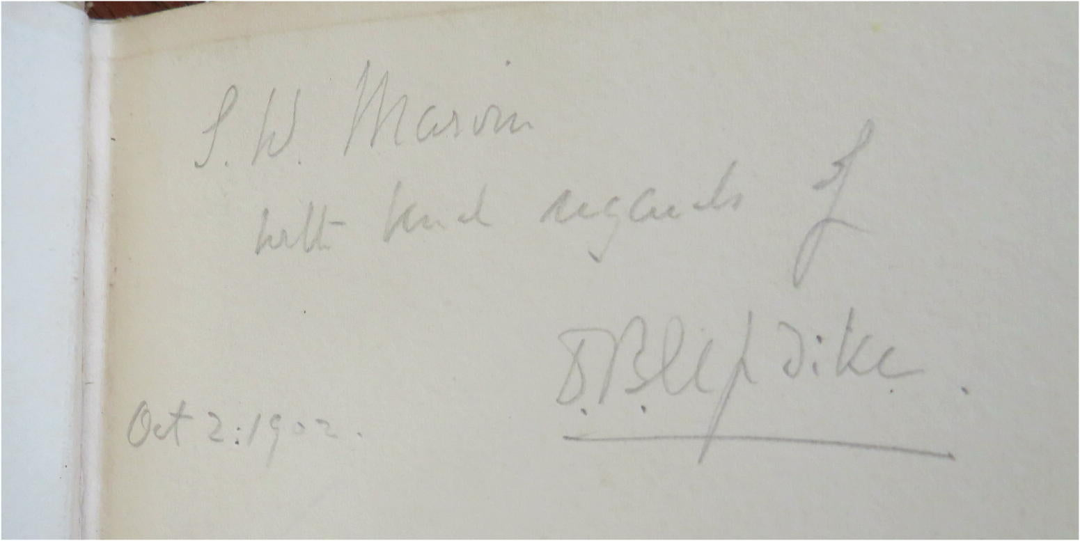 Four Addresses by Henry Lee Higginson 1902 D.B. Updike Inscribed Book Harvard