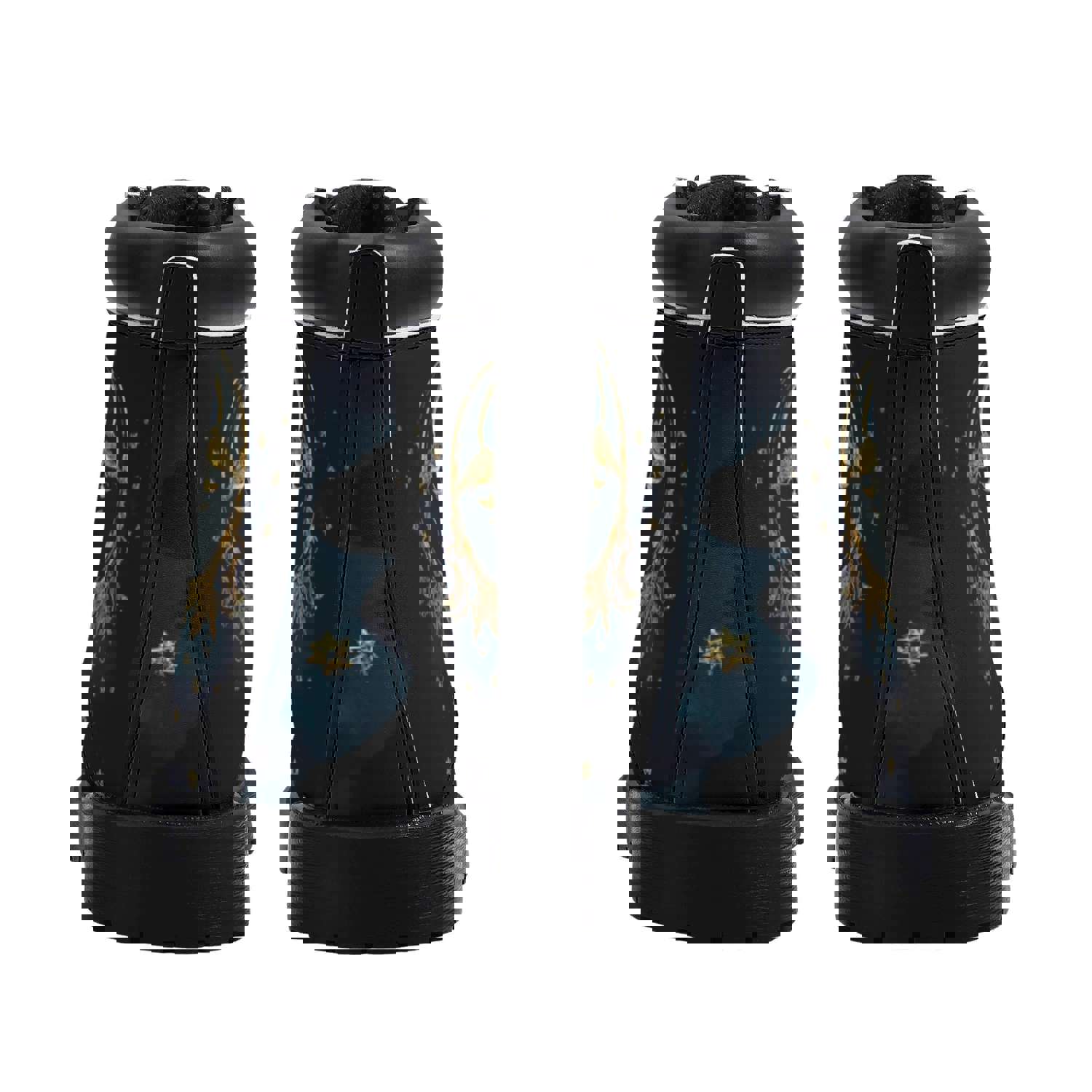 Men's All Season Vegan Leather Boots - Waterproof & Comfortable