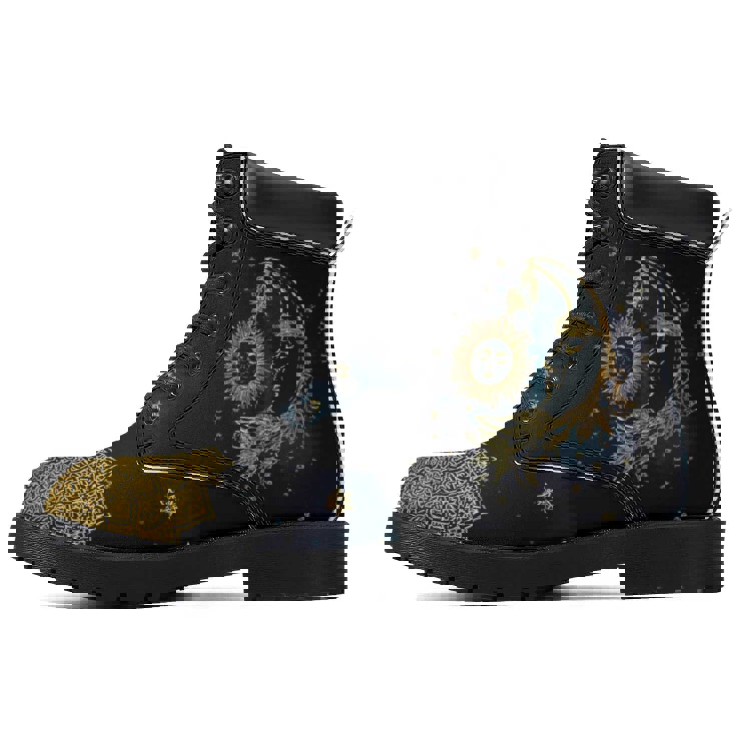 Men's All Season Vegan Leather Boots - Waterproof & Comfortable