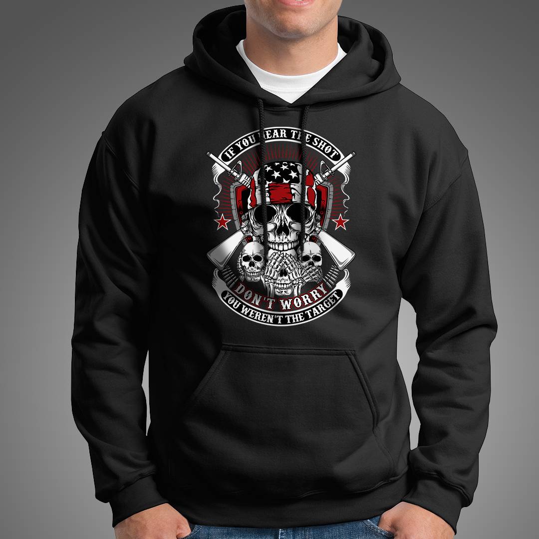 If You Hear The Shot... Mens Hoodie