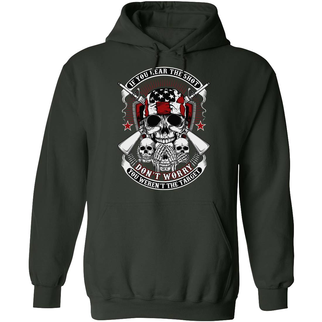 If You Hear The Shot... Mens Hoodie