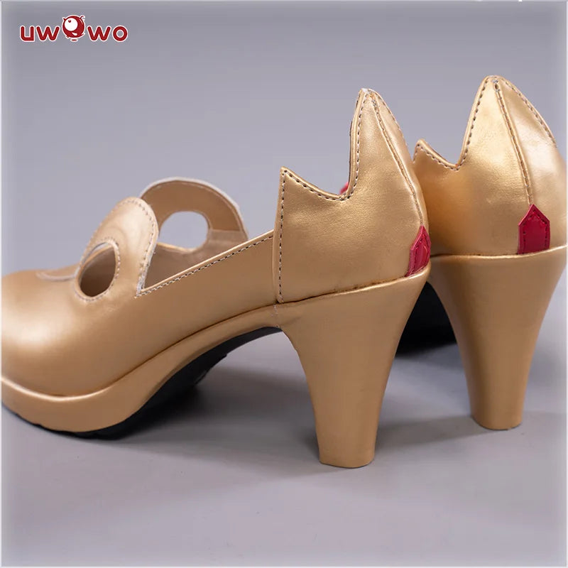 UWOWO Game Genshin Impact Mona Cosplay Shoes - Astral Reflection Boots