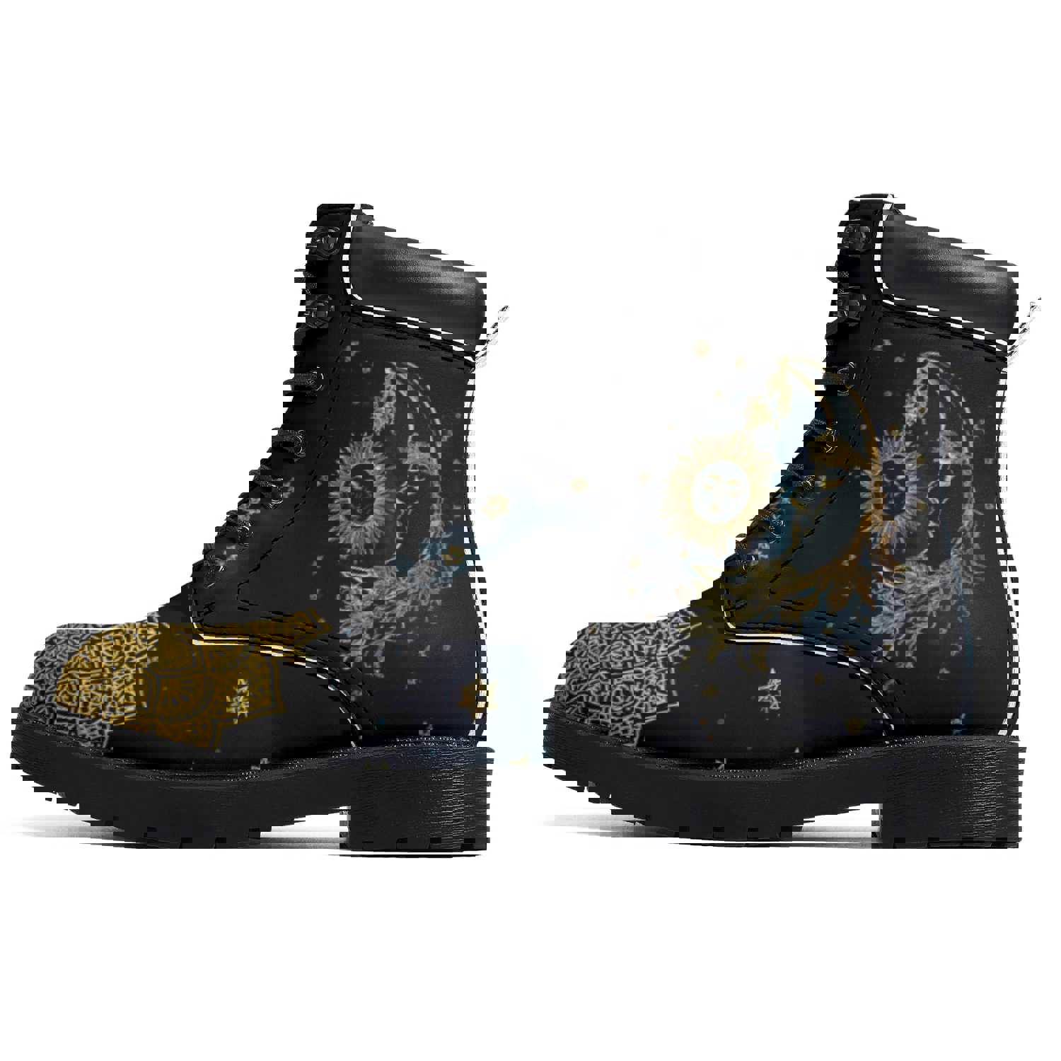 Men's All Season Vegan Leather Boots - Waterproof & Comfortable