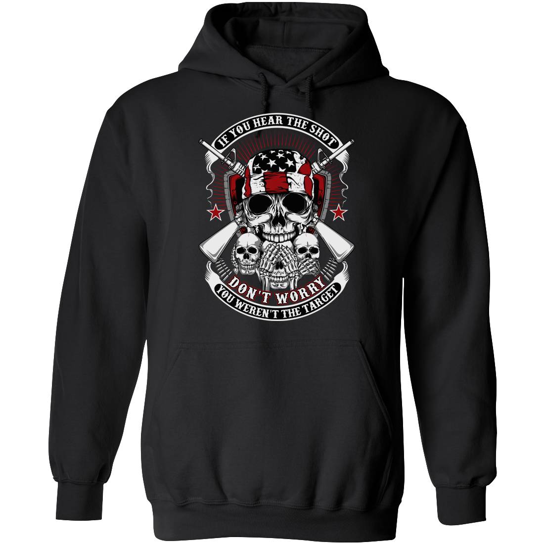 If You Hear The Shot... Mens Hoodie