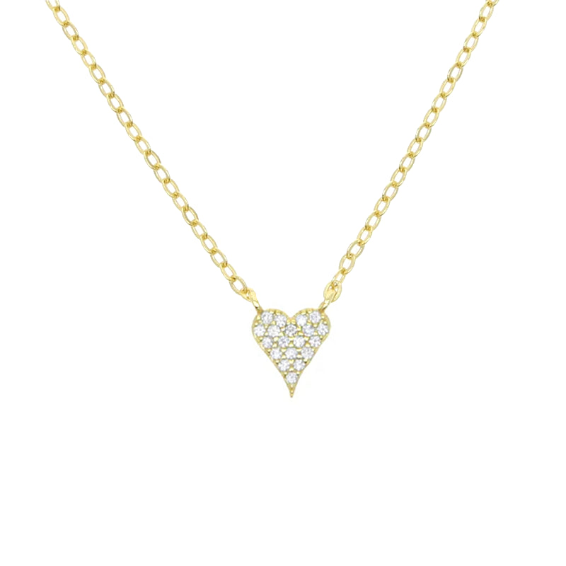 Eva Heart Layered Necklaces & Earrings Set