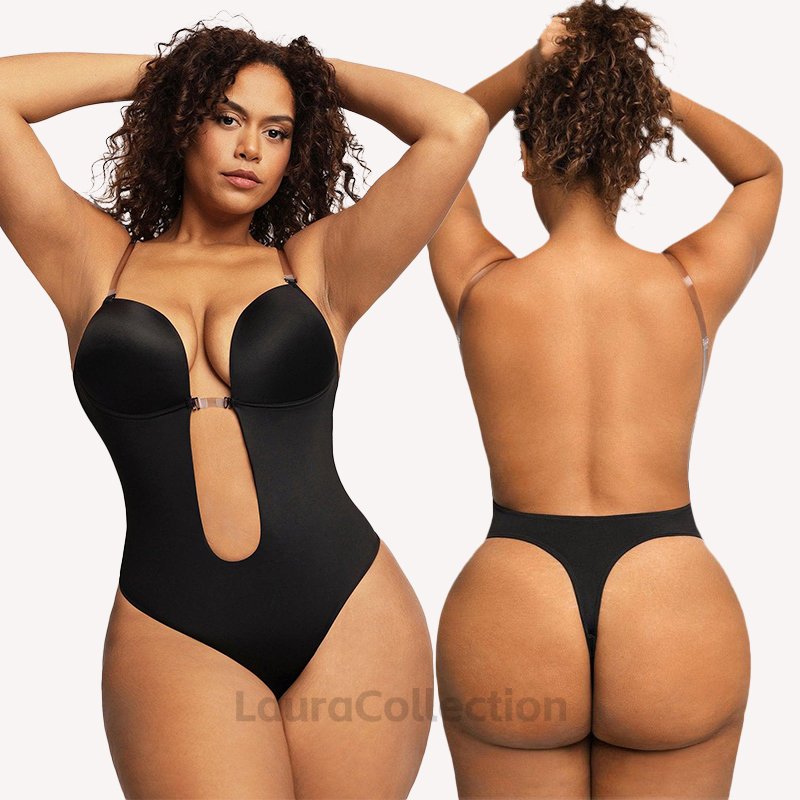 LauraCollection® Invisible Plunge Backless Bodysuit - Buy 1 Get 1 Free