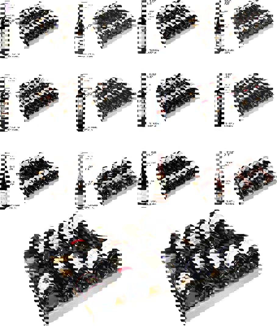 Allavino FlexCount Series Dual Zone Compressor Wine Refrigerator - 177 Bottle Capacity