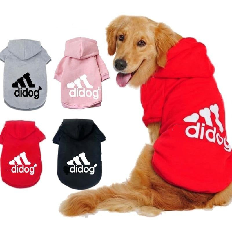 Stylish Grid Pattern Dog Hoodie Jacket for Small Dogs
