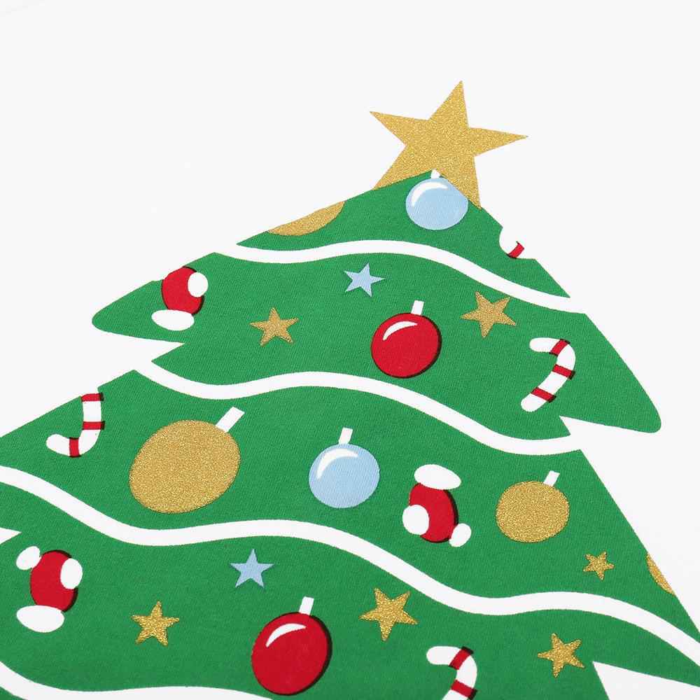 Fashion Family Christmas Tree Pattern Pajamas Set