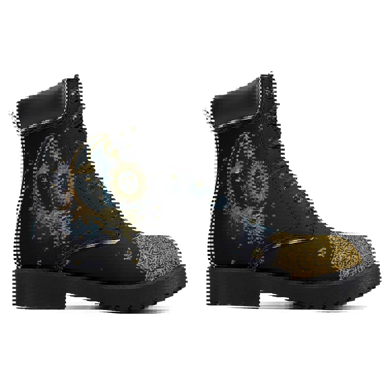 Men's All Season Vegan Leather Boots - Waterproof & Comfortable