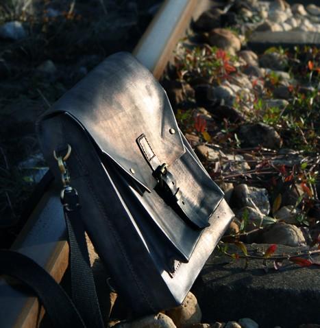 Cool Handmade Leather Men's Backpack - Travel & Laptop Messenger Bag