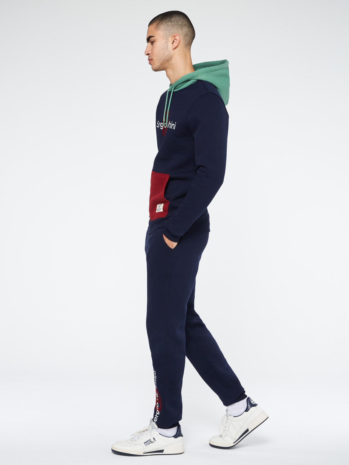 Sergio Tacchini Marino Hoodie - Maritime Blue