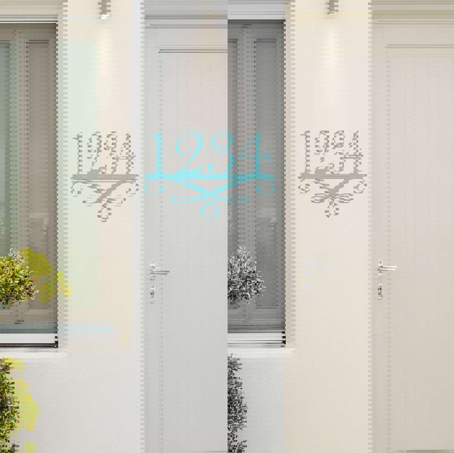 Custom Decorative Address Sign - Personalized Housewarming, Wedding, and Business Gift