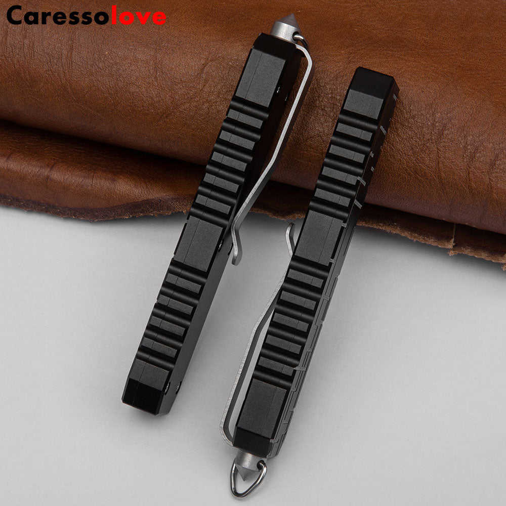 Caressolove Aluminum Alloy Pocket Knife - Durable & Portable for Camping and Outdoor Activities