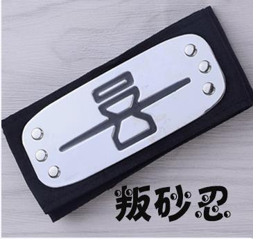 Kakashi Sasuke Minato Hinata Sakura Gaara Pain Hidan Konan Cosplay Headband