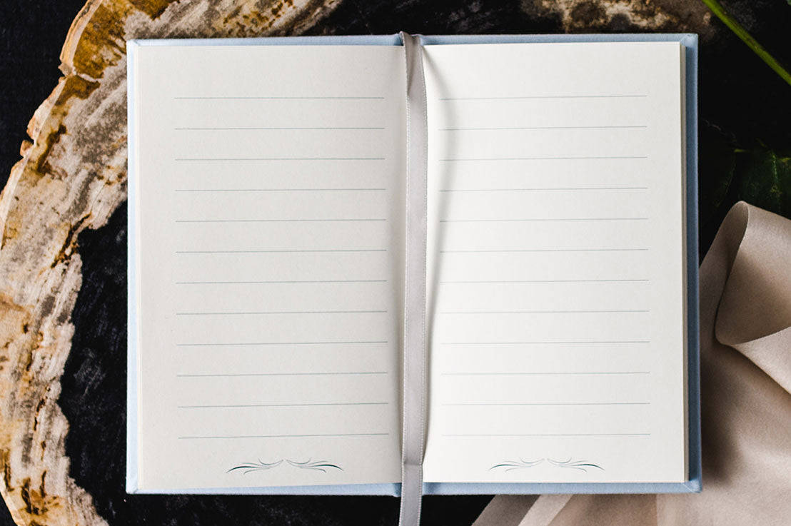 Our Adventure Begins - Set of 2 Heirloom Vow Books