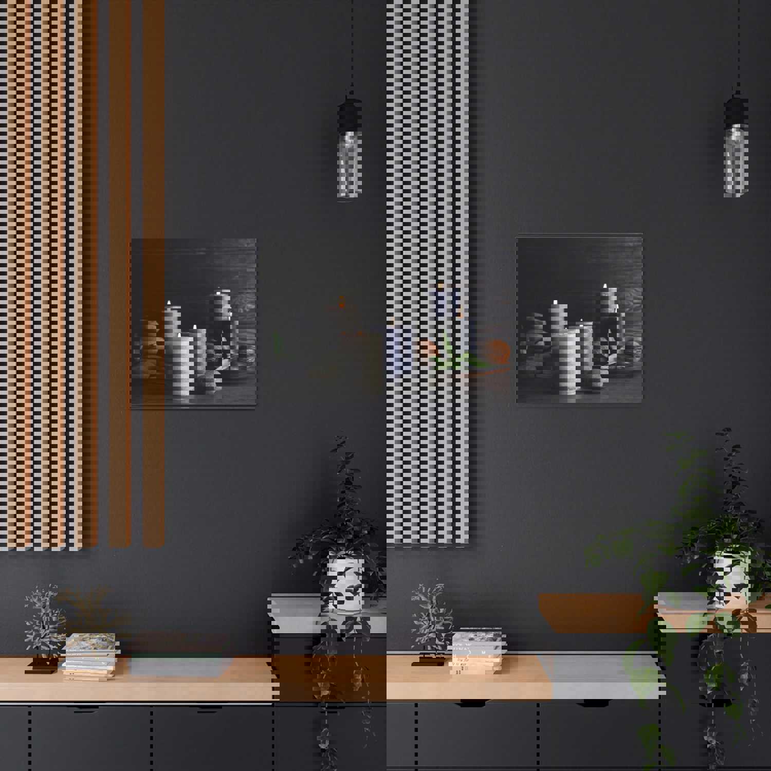 Forest Floral Nature Photography Canvas Wall Art - Ready-to-Hang Home Decor