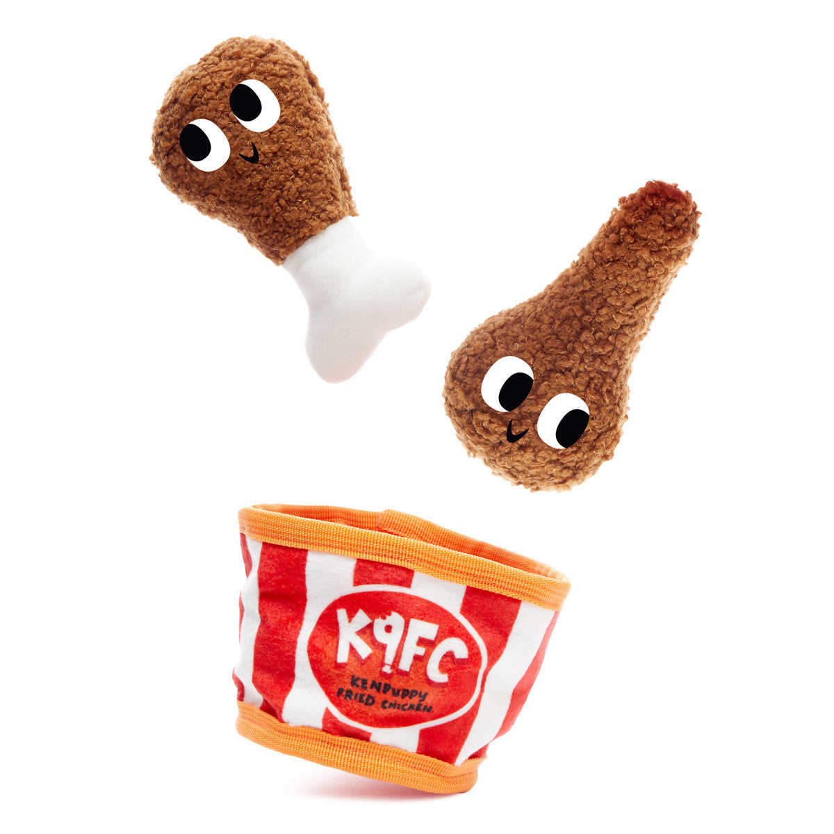 BARK Kenpuppy Fried Chicken Dog Toy