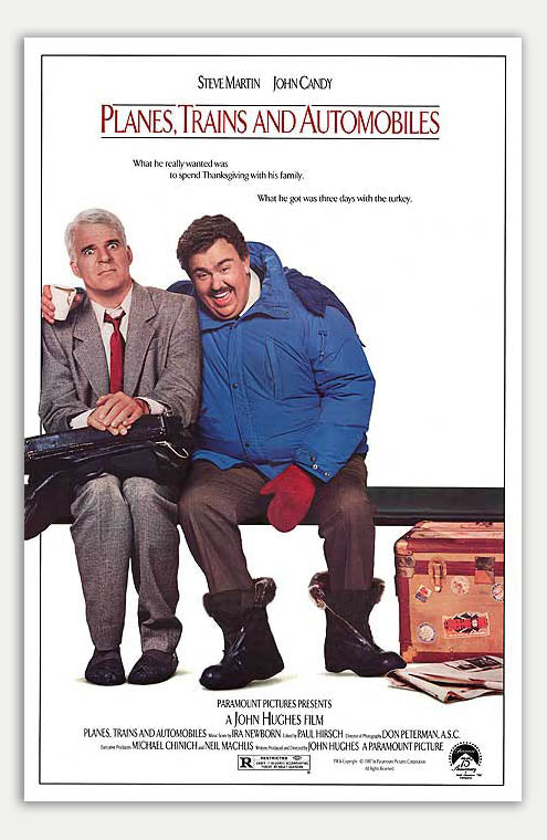 Planes, Trains and Automobiles - 11 x 17 Movie Poster (1987 Reprint)