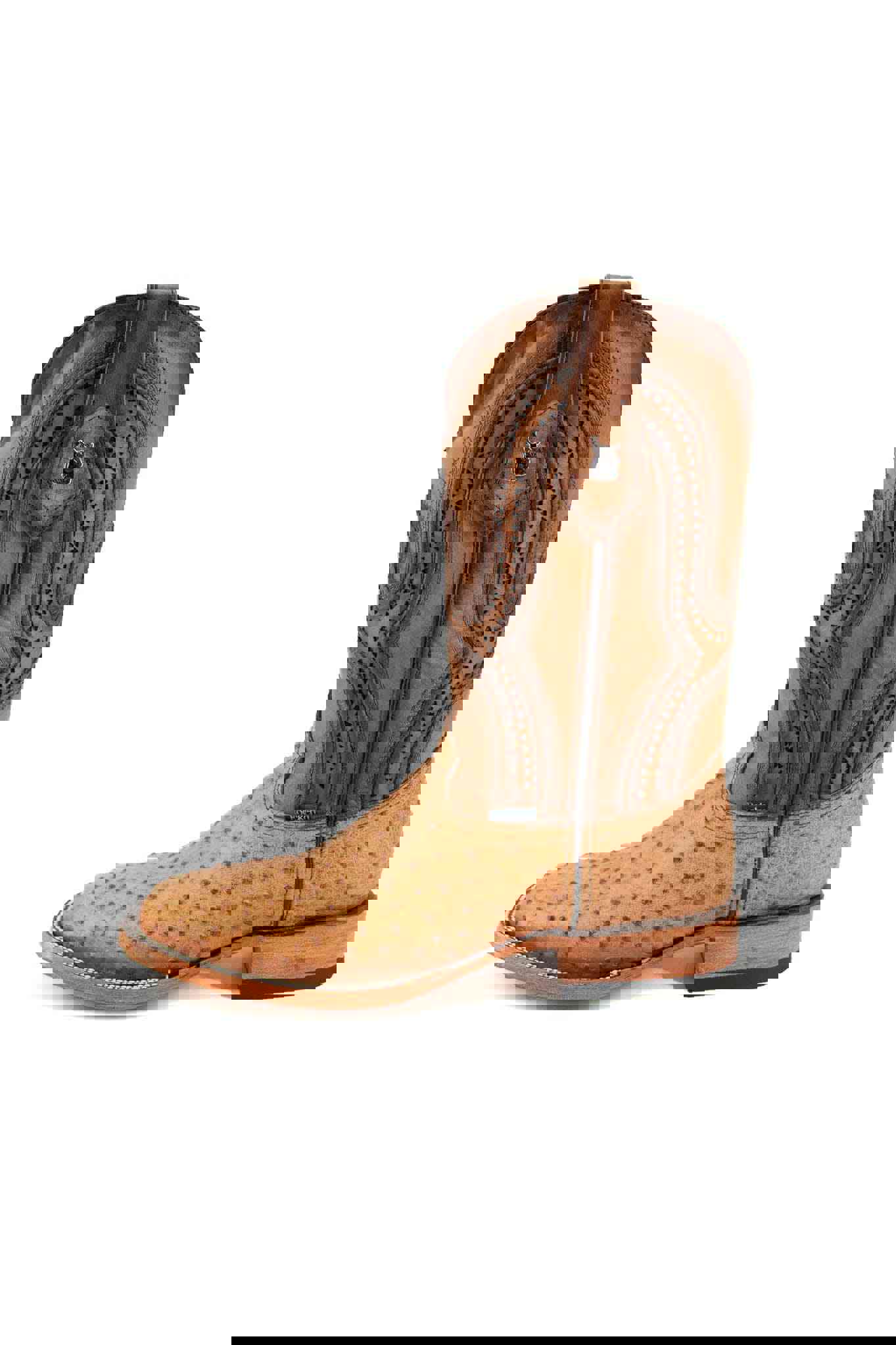 Exotic Ostrich Cowboy Boot