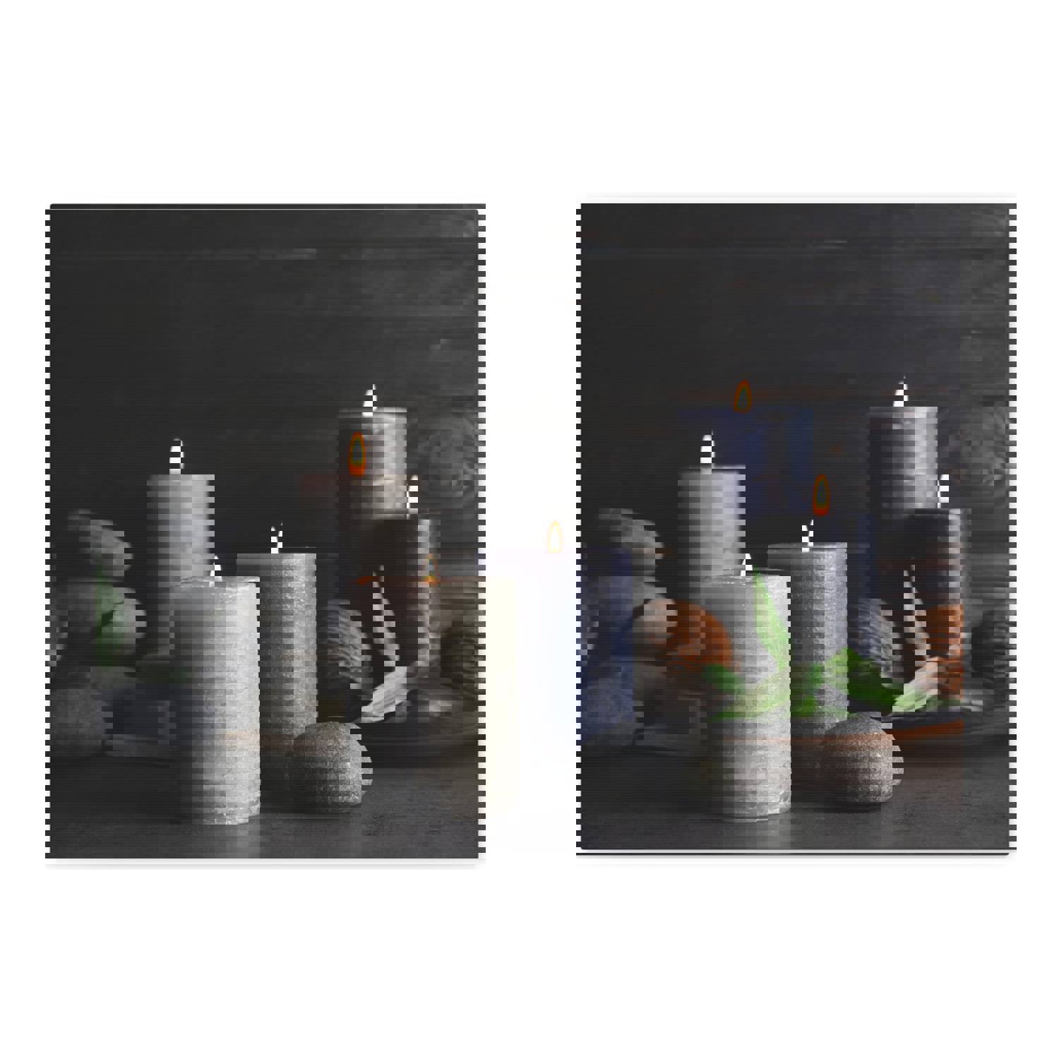 Forest Floral Nature Photography Canvas Wall Art - Ready-to-Hang Home Decor