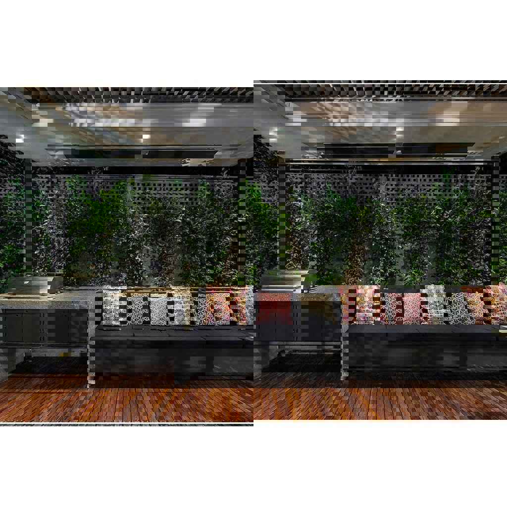 Dimplex DLW Series 53.5 Outdoor/Indoor Radiant Heater - 240V, 2400W - Black